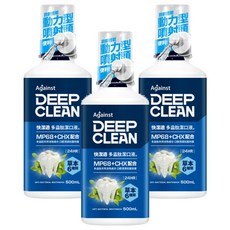 快潔適 多益肽潔口液 MP68+CHX配合草本 500ml 深層清潔抗菌 持久清新口氣 台灣製造, 3瓶