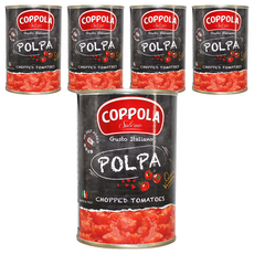 COPPOLA 柯波拉 切丁番茄, 400g, 5罐
