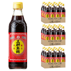 KONG YEN 工研 烏酢, 600ml, 36瓶