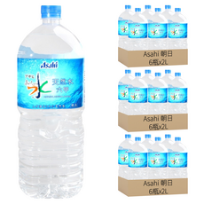 Asahi 朝日 六甲水, 18瓶, 2L
