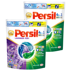 Persil 寶瀅 韓國原裝進口 全效4合1薰衣草洗衣膠囊, 26顆, 2袋
