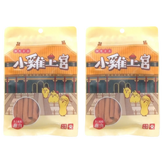小雞上宮 宮廷御製 雞肉夾心棒 大隻犬適用, 高鈣 + 地瓜內餡, 140g, 2包
