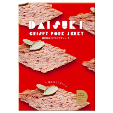 Daisuki 蒜香杏仁豬肉脆紙, 105g, 1盒