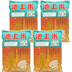 陳協和 極品糙米, 4包, 2kg