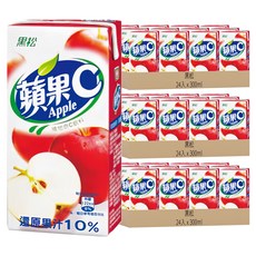 黑松 蘋果C 果汁飲料 300ml x 24入, 72入