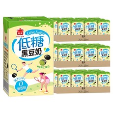 義美 低糖黑豆奶, 250ml, 72入