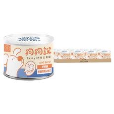 T.N.A. 狗狗說 Tasty 橘罐 鮮雞燉鹿 + 地瓜 165g 犬用主食罐, 24個