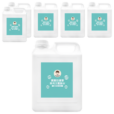 BUBUBOSS 寶寶防護罩 車用次氯酸水 超值補充瓶, 嬰幼適用 無色無味, 4L, 6瓶