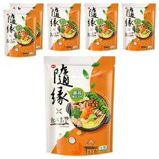 味丹 隨緣 薑黃椰香湯底 全素, 800g, 6包