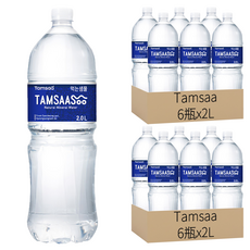 Tamsaa 天然礦泉水, 2L, 12瓶