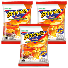 CARADA 玉米粿球 辣炸雞口味, 3包, 75g