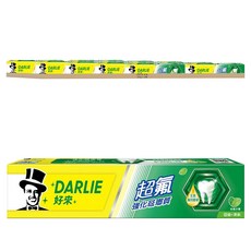 DARLIE 好來 超氟強化琺瑯質牙膏 天然薄荷精華 持久清新口氣, 250g, 10條