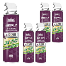 驅塵氏 冷氣清潔劑 清新草本, 420ml, 5瓶