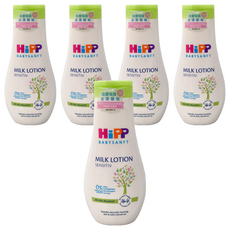 HiPP 喜寶 BABY SANFT 牛奶身體乳液 敏感肌適用 350ml, 5瓶