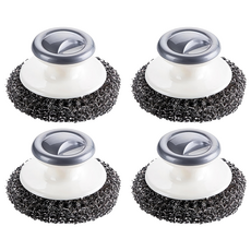 AHOYE 不鏽鋼洗鍋刷 強力去污 廚房清潔好幫手, 2組, 2個