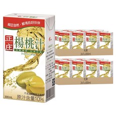 光泉 正庄 楊桃汁, 300ml, 48入