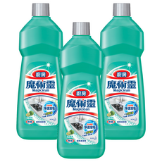Kao 花王魔術靈廚房清潔劑, 深樹香, 除菌, 500ml, 3瓶