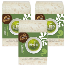 長青穀典 三峽碧螺春, 茶湯澄澈，香氣芬芳，立體三角茶包, 2g, 10包, 3盒