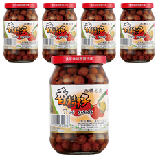 丸莊醬油 香樹子, 配粥配飯佳餚佐料, 素食好幫手, 380g, 5罐