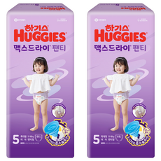 HUGGIES 好奇 2024 Max Dry 女寶專用拉拉褲 11~16kg, 第5階段, 88片