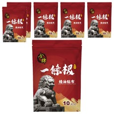 金牌金門一條根 精油貼布, 10片, 6包