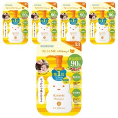 KISSME 奇士美 MOMMY 寶貝防曬乳兒童防曬 SPF33 PA+++, 100g, 5瓶