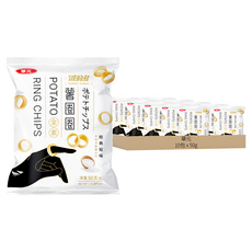 華元 波的多 薯圈圈 經典原味, 50g, 10包