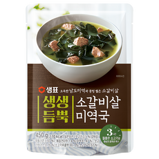 Sempio 膳府 鮮活滿滿 即食牛排骨海帶湯, 450g, 1包