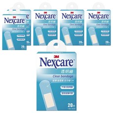 3M PE系列 OK繃 透明, 20片, 6盒