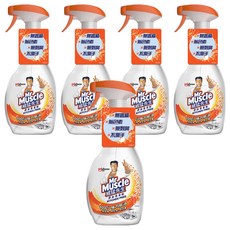 Mr Muscle 威猛先生 廚房清潔劑 Kitchen Free 無香精 無色素 無刺激, 500g, 5瓶