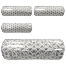 SHIMOYAMA 印花風吸油去汙拋棄式不織布抹布 麻葉紋, 30張, 4捲