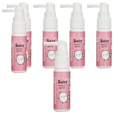 KU.KU Duckbill 酷咕鴨 寶寶乳鐵蛋白潔牙噴霧，添加木醣醇，食用級原料，全面口腔保護, 20ml, 6瓶