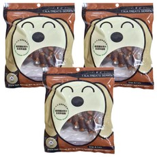 T.N.A. 悠遊鮮點 紐西蘭鮮鹿片佐蔬果雞柳 寵物零食 美味肉塊 低溫烘乾 無添加防腐劑 全犬種貓種適用, 170g, 3包