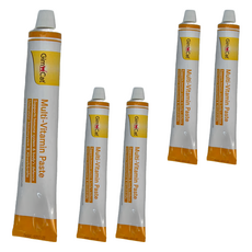 Gim Cat 俊寶俊喵 竣寶 超級維他命膏 專業版, 貓咪專用營養膏, 13種維生素+礦物質+生物素, 無糖添加, 維持自然抵抗力, 5條