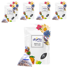 High Tea 伂橙 黑豆桂花茶包 Set, 嚴選台南黑豆 無咖啡因 SGS檢驗合格, 8g, 12包, 6袋