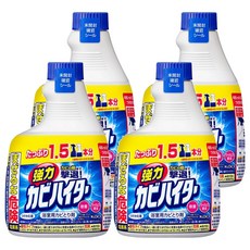 Kao 花王 Haiter 浴室用除霉噴霧替換瓶 1.5倍容量, 600ml, 4瓶