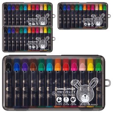 SIMBALION 雄獅 毛毛獸彩色筆, 多色, 4盒