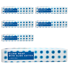 SHIMOYAMA 安全滑刀式PE保鮮膜, 6盒