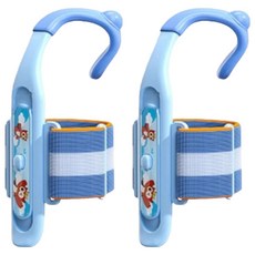 貓太子 學生握筆矯正器/舒適寫字固定器, 藍色, 2個