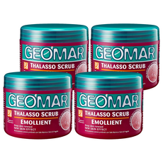 Geomar 吉兒瑪 死海礦物精油身體磨砂膏 草莓精華，打造緊緻肌膚！, 600g, 4罐