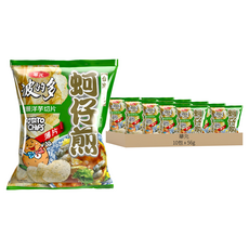華元 波的多洋芋片 薄片蚵仔煎, 56g, 10包