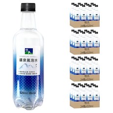 悅氏 礦泉氣泡水, 520ml, 96瓶