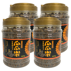 冬山鄉農會 瓜瓜樂紅茶葵瓜子, 620g, 4罐