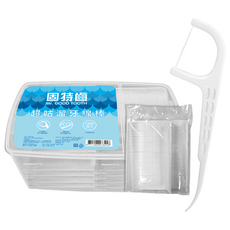 Mr.GOOD TOOTH 固特齒 超咕溜牙線棒, 1000支, 1盒