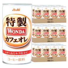 Asahi 朝日 特製歐蕾咖啡, 185ml, 90罐