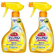 Kao 花王 Magiclean 魔術靈 浴室清潔噴霧 柑橘香, 350ml, 2瓶