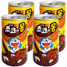 Namyang 南陽乳業 哆拉A夢 可可牛奶, 4罐, 175ml