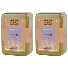 MARIUS FABRE 法鉑馬賽肥皂 天然橄欖草本皂薰衣草 2個 250g