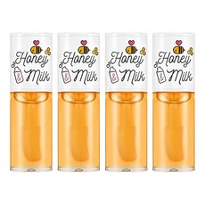 A'pieu 蜂蜜牛奶護唇油, 5g, 4支