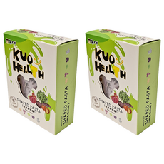 KUO HEALTH 郭老師 純手工無添加寶寶蔬果義大利麵 動物麵, 150g, 百分百原汁蔬果製作, Q彈口感手指食物, 2盒